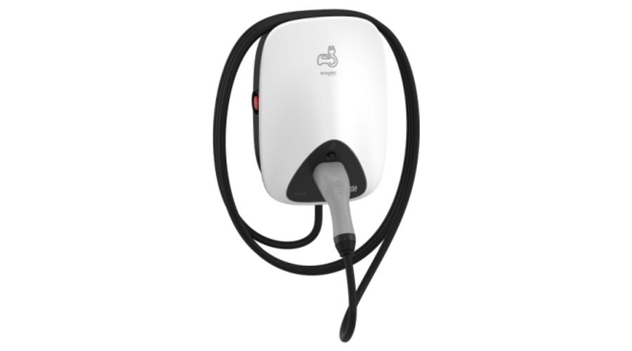 EVH4S11NC EVlink Home- 3P+N 16A - 11kW - Beépített töltőkábellel - 6mA DC szivárgóáram szűrővel Schneider