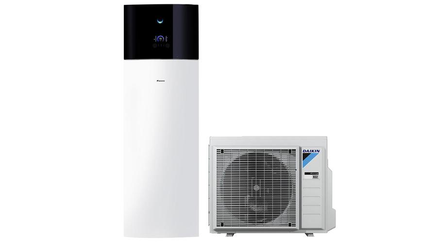 Daikin Altherma 3 osztott hőszivattyú, 8kW, 180l HMV, fűtésre-hűtésre, +6kW beépített fűtőpatron