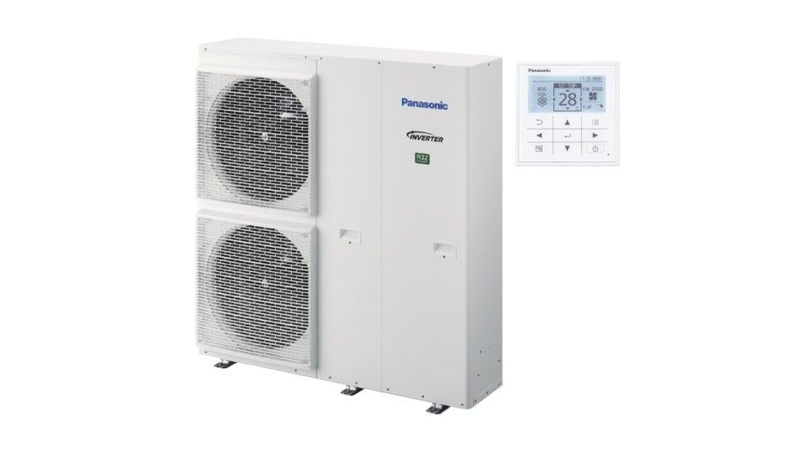 Panasonic Aquarea J T-CAP WH-MXC16J9E8 16 kW háromfázisú, monoblokk levegő-víz hőszivattyú rendszer