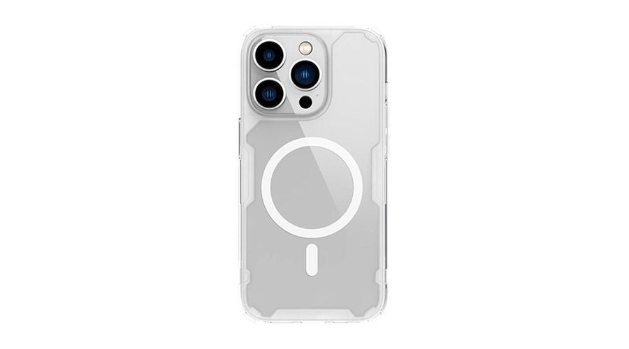 Etui magnetyczne Nillkin Nature TPU Pro do Apple iPhone 14 Pro Max (białe)