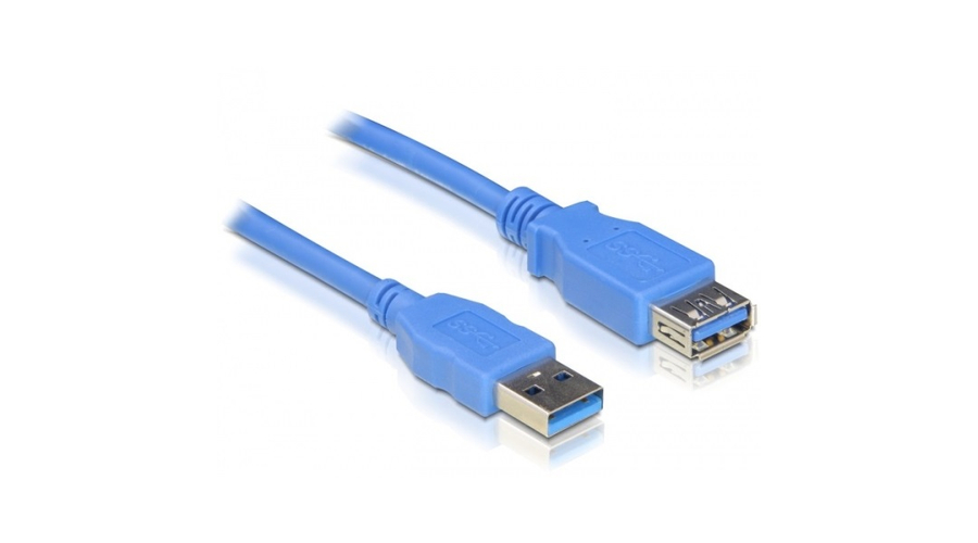 DELOCK kábel USB 3.0 Type-A male / female hosszabbító 5m kék