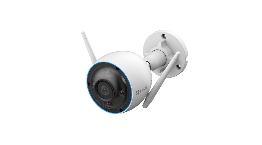 EZVIZ H3 3K 5 MP kültéri kamera, színes éjszakai látás, 3K felbontás, alakérzékelés, alumíniumötvözet ház, mikroSD 512GB