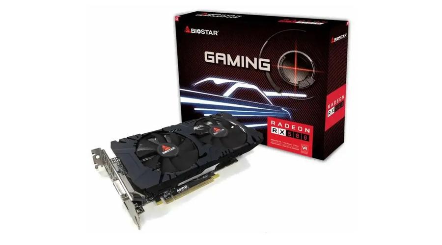 BIOSTAR Radeon RX 580 8GB GDDR5 graphics card (VA5815TQ82)