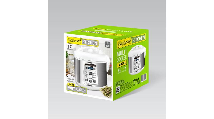MULTICOOKER MAESTRO MR-792 17 programs, 700 W